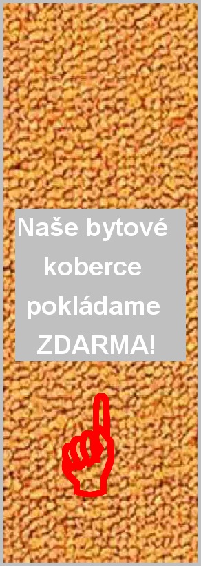Pokládka koberců ZDARMA