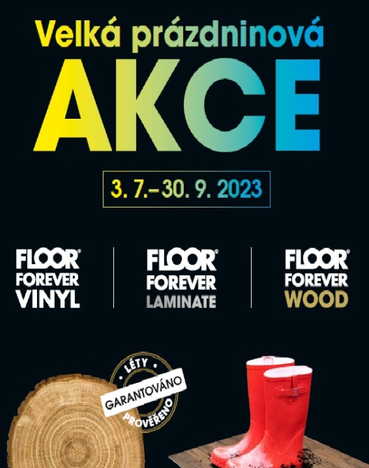 VELKÁ PRÁZDNINOVÁ AKCE 3. 7. – 30. 9. 2023