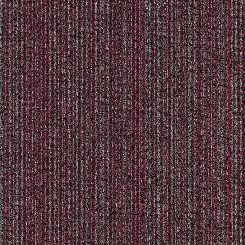 Kobercové čtverce - CORAL 60380 červeno šedý